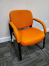 Irving Guest Chair - Orange